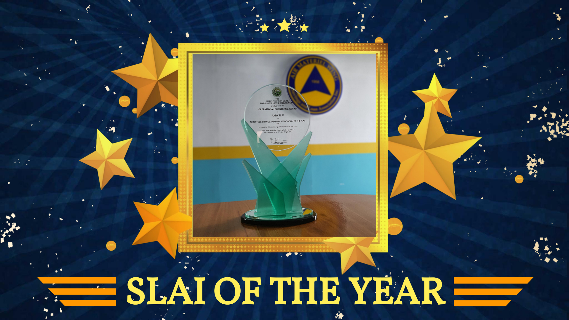 2021 SLAI of the Year | AMWSLAI